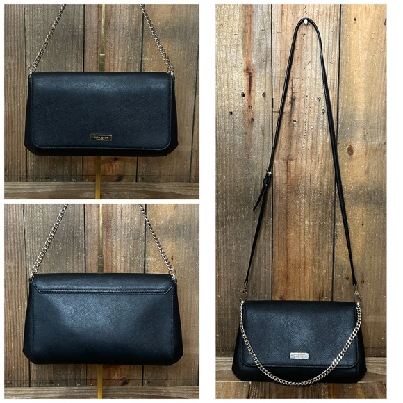 Kate Spade. 7 Piece. Greer Crossbody & Free Bangle, Necklace, Dust Bags & Scarf. - Picture 5 of 16